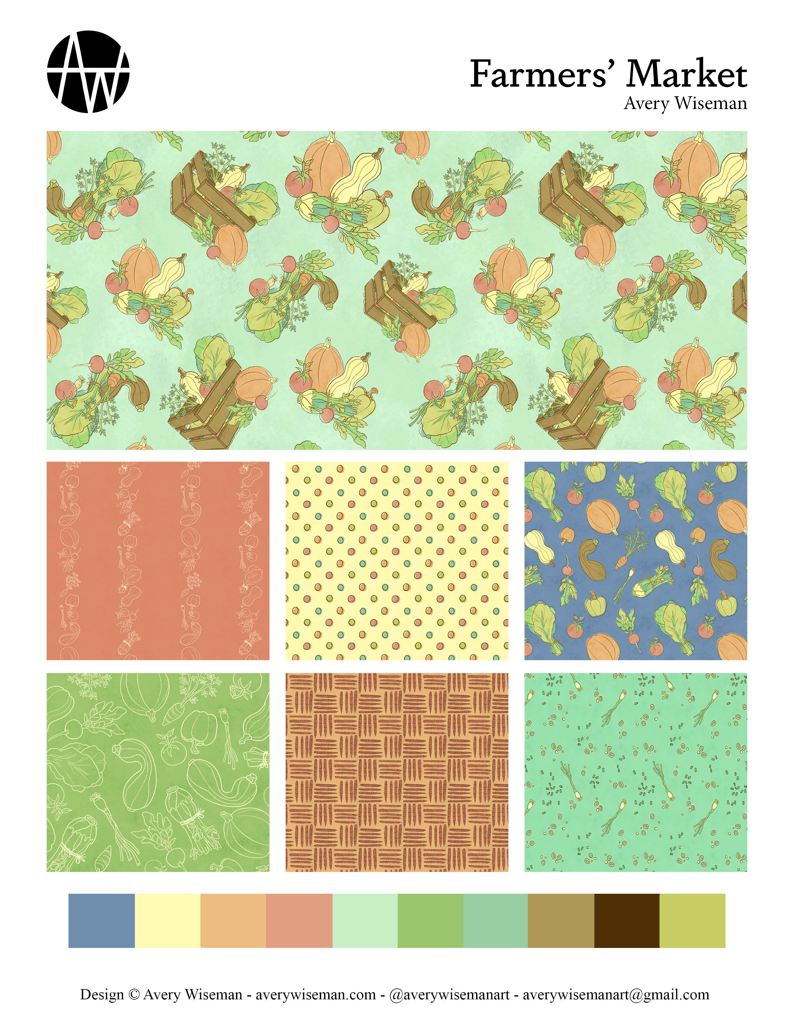 Farmer's Market Pattern