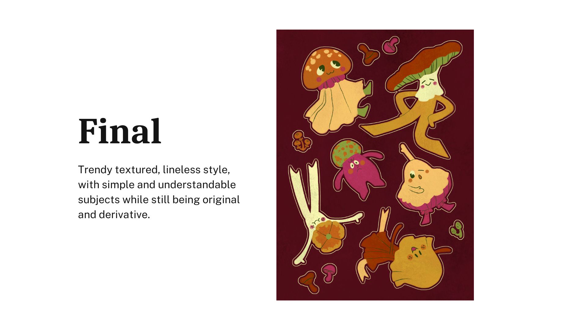 Fungal Friends Pattern