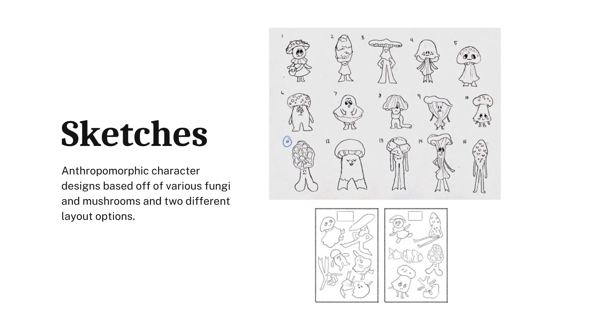 Fungal Friends Pattern