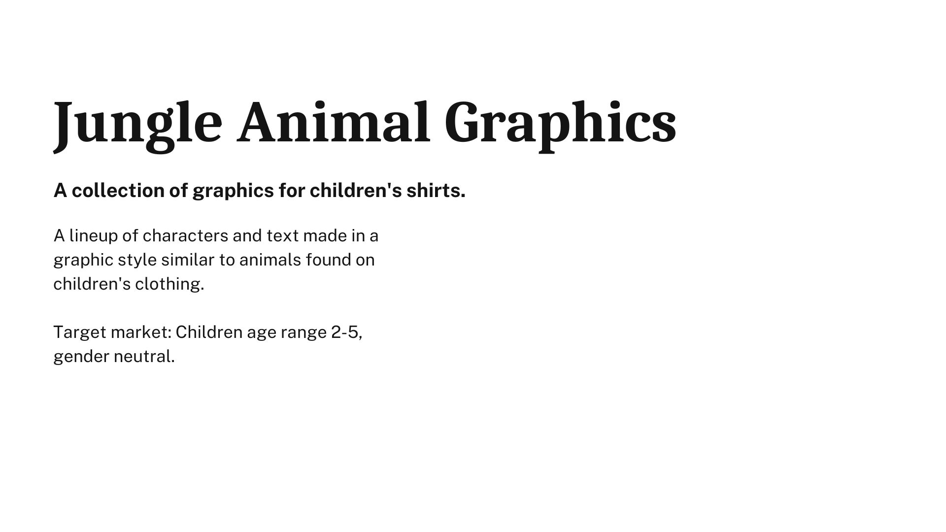 Jungle Animals Graphics