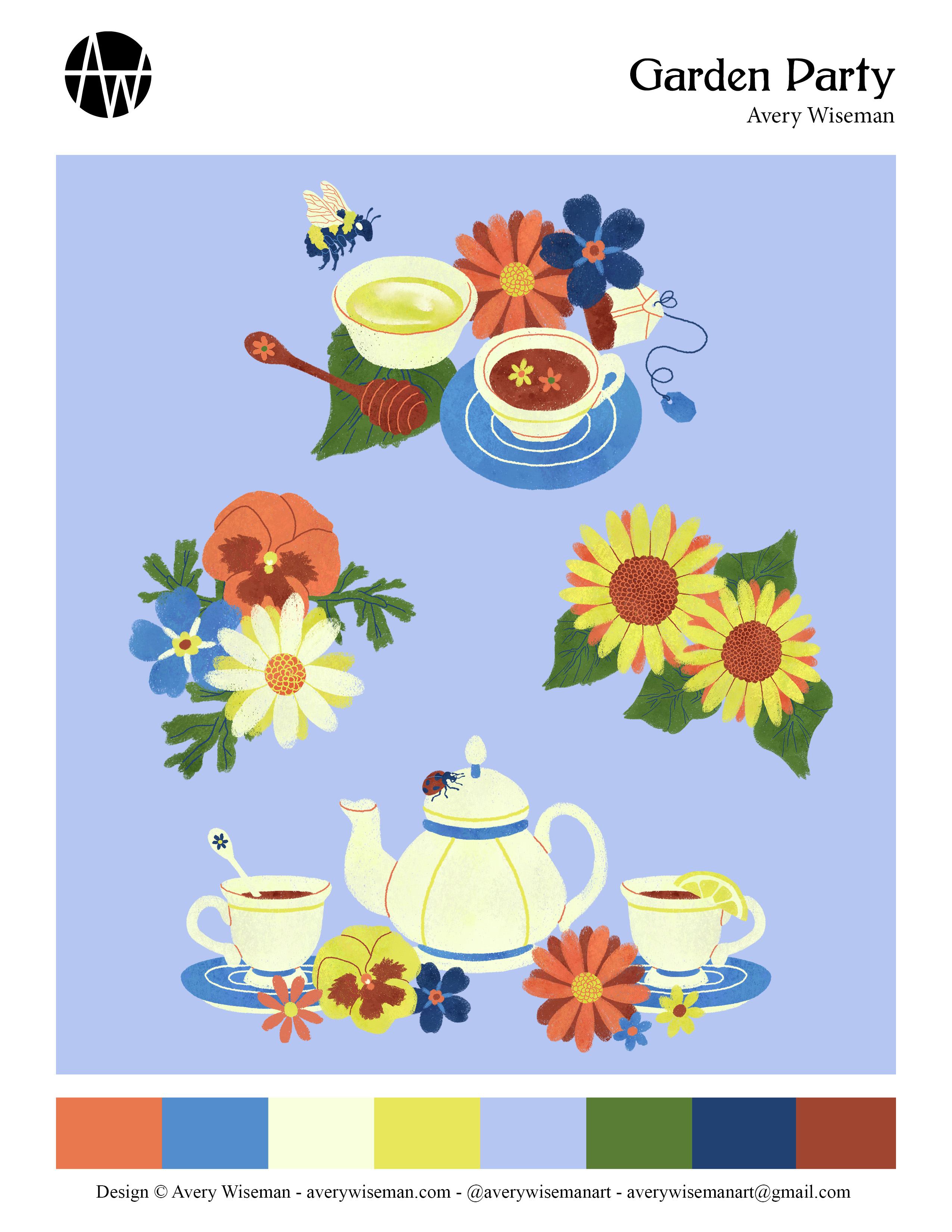 Garden Party Pattern