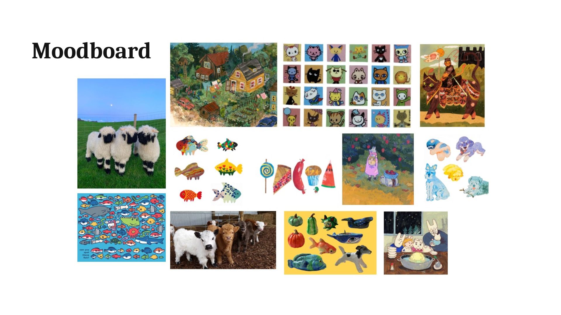 Farm Animals Graphics Lineup