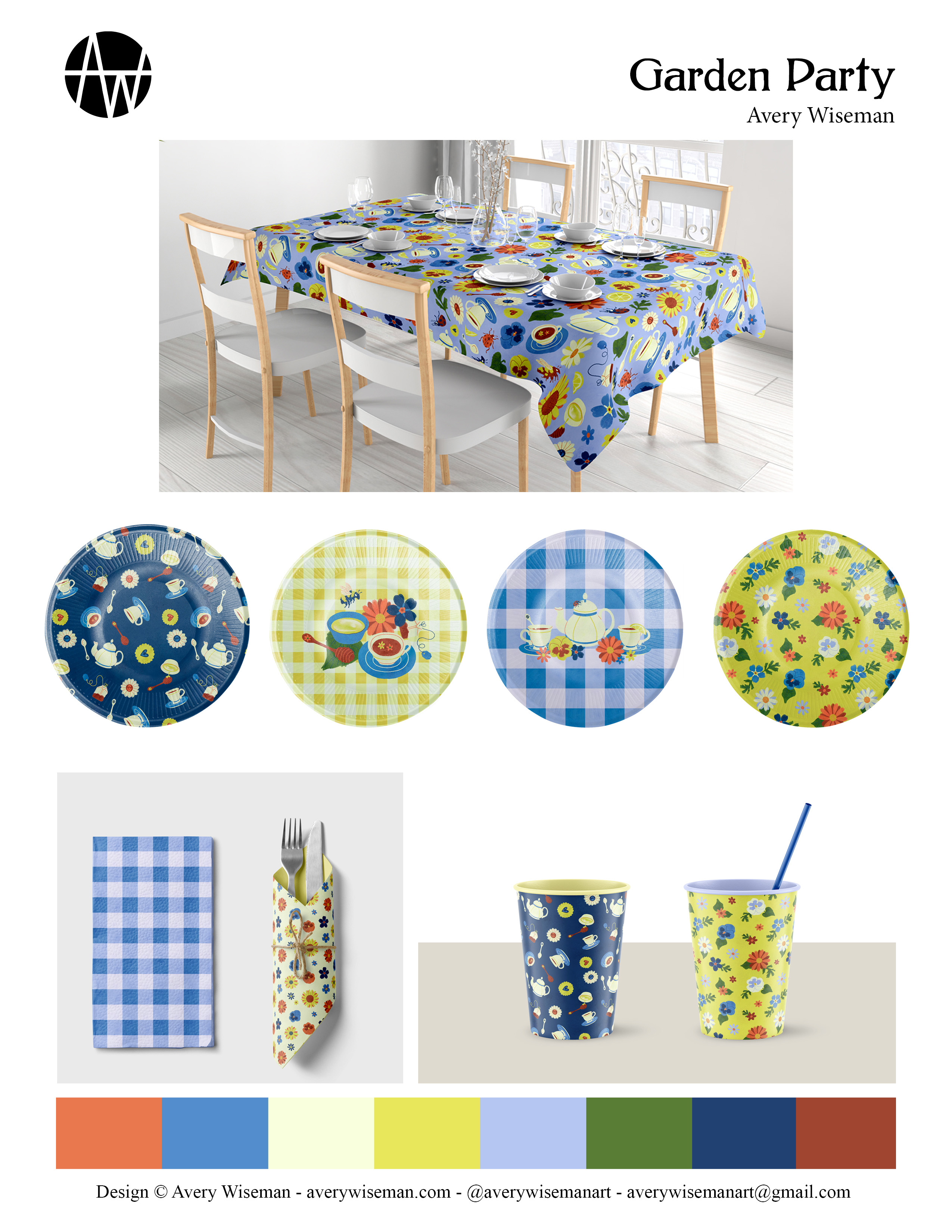 Garden Party Pattern