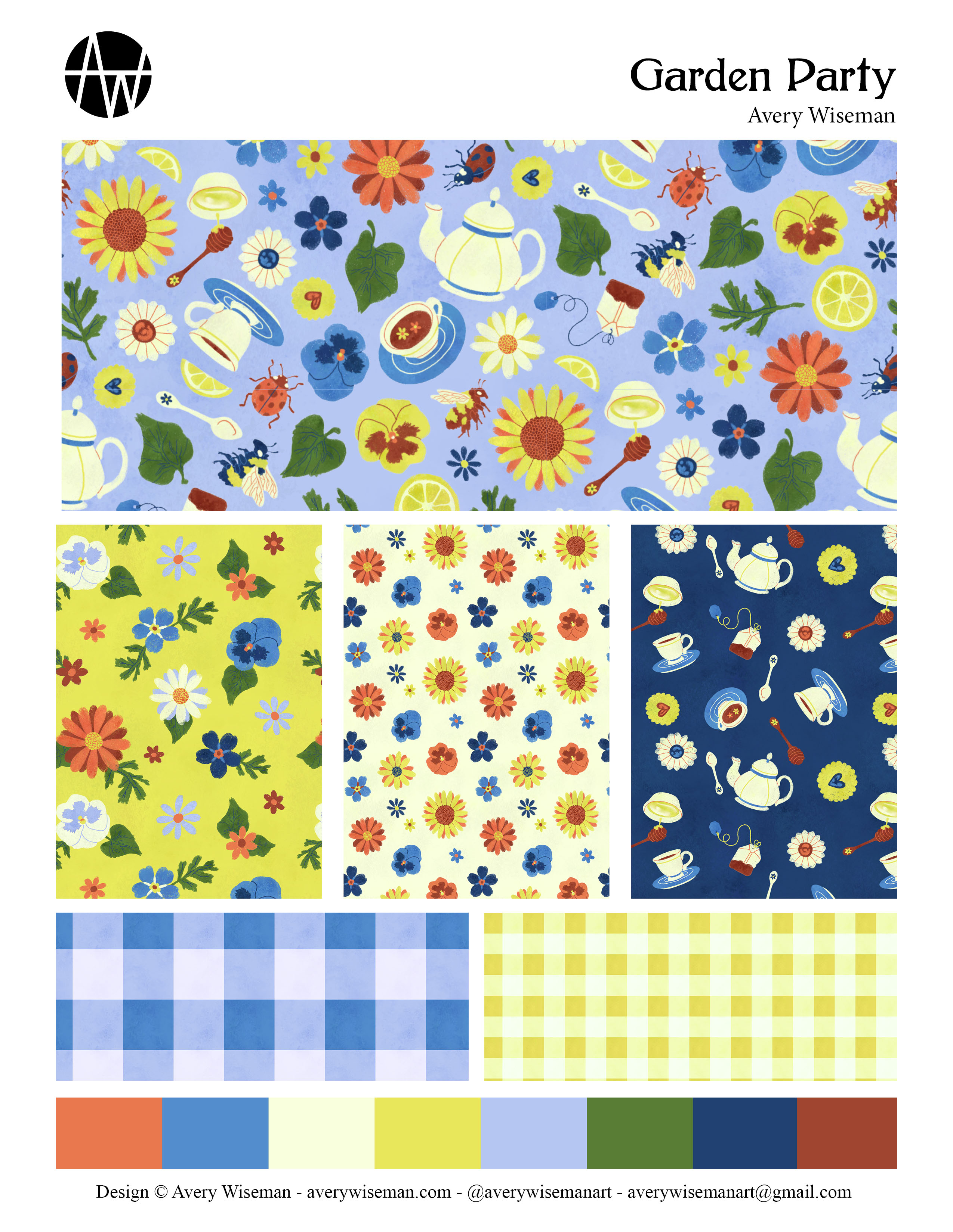 Garden Party Pattern