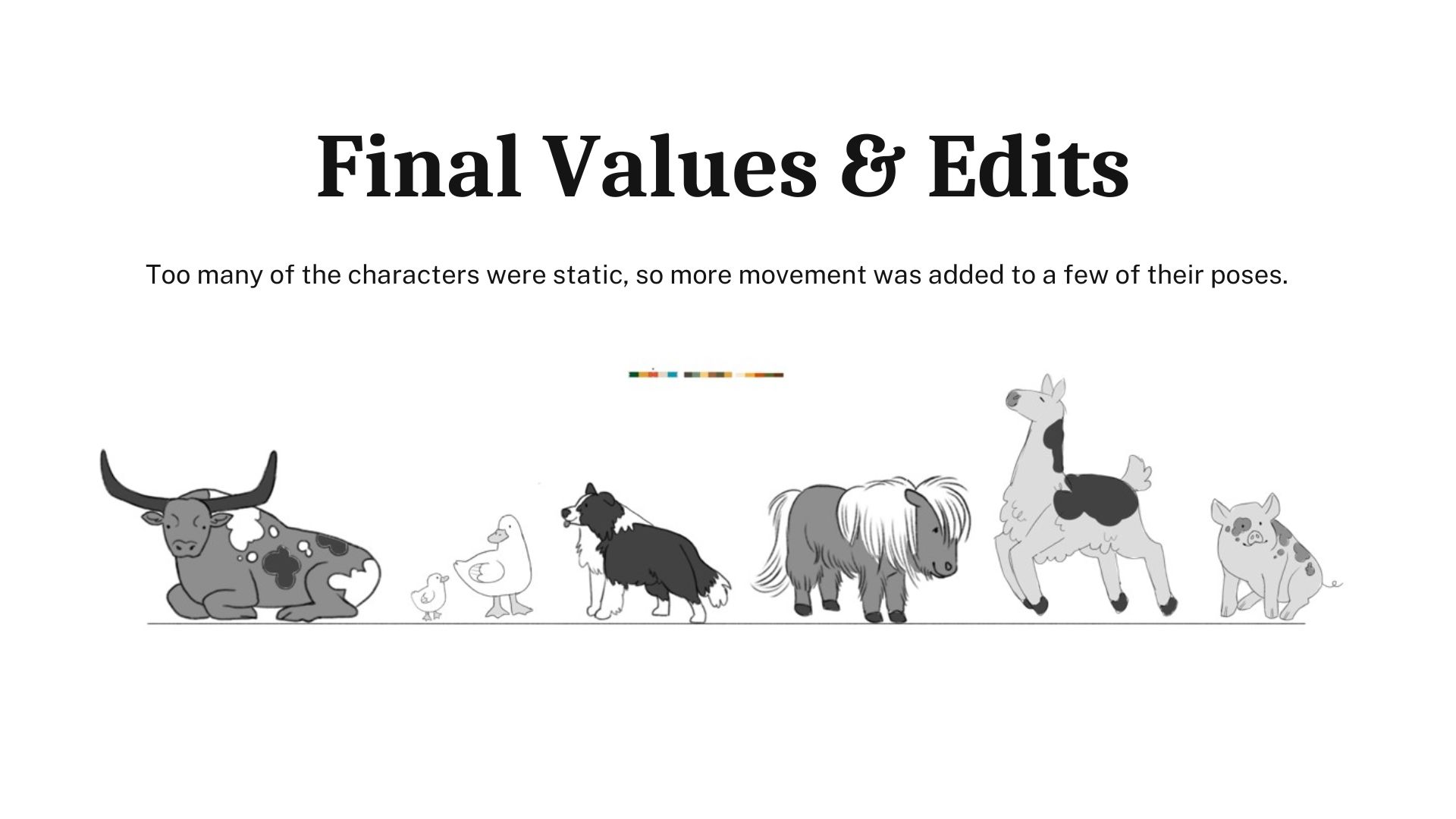 Farm Animals Graphics Lineup