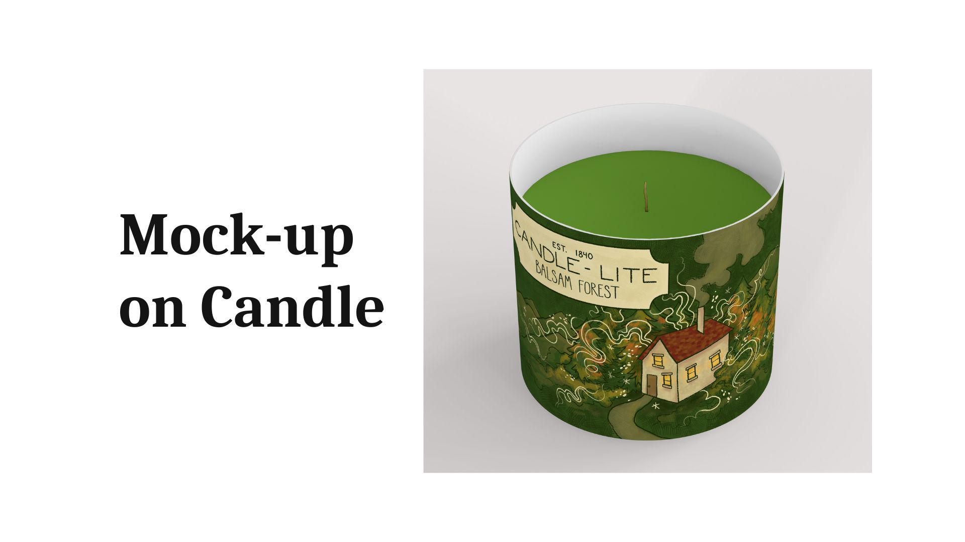 Candle-Lite Packaging Illustration