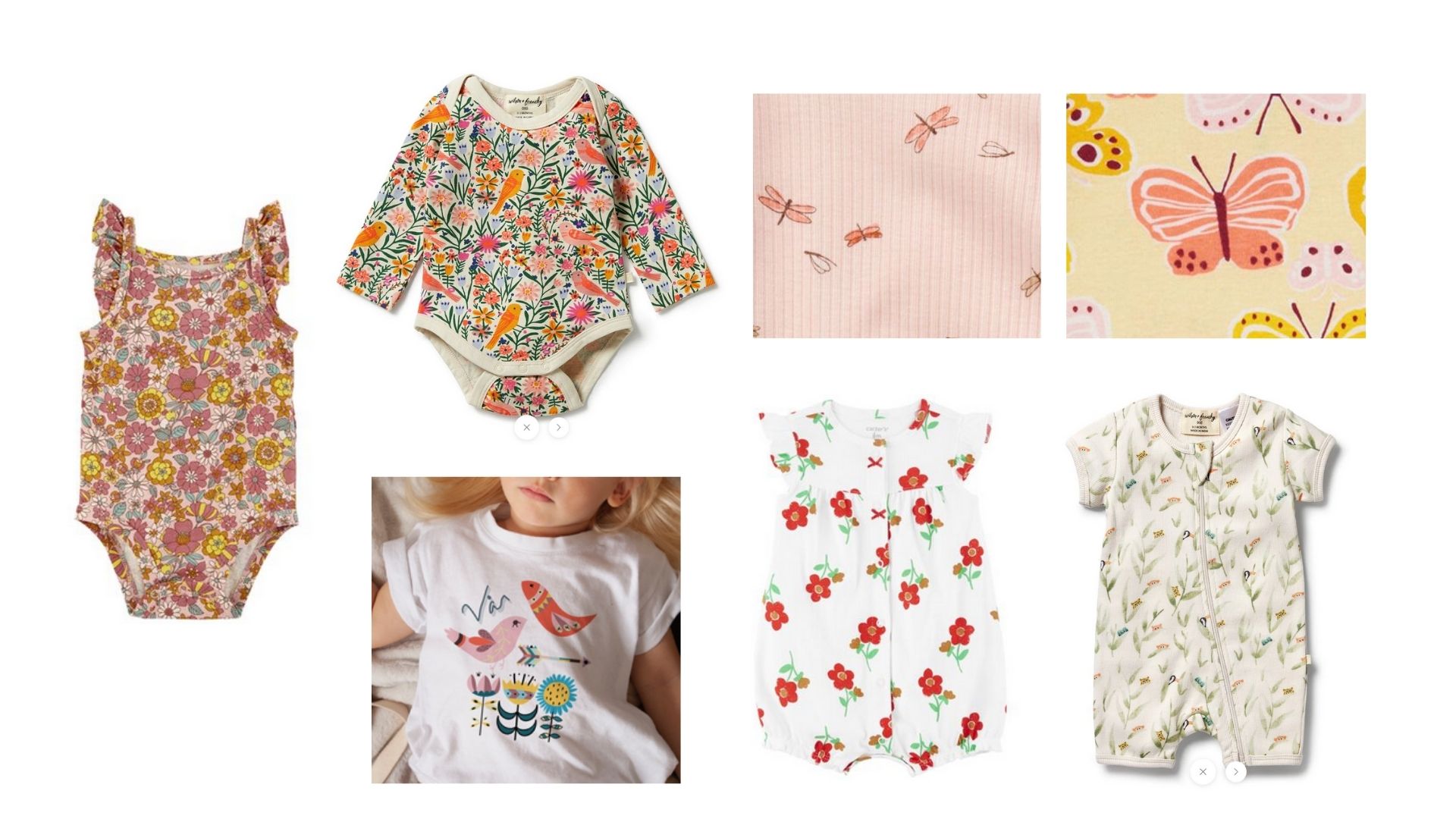 Spring Wildflowers Pattern