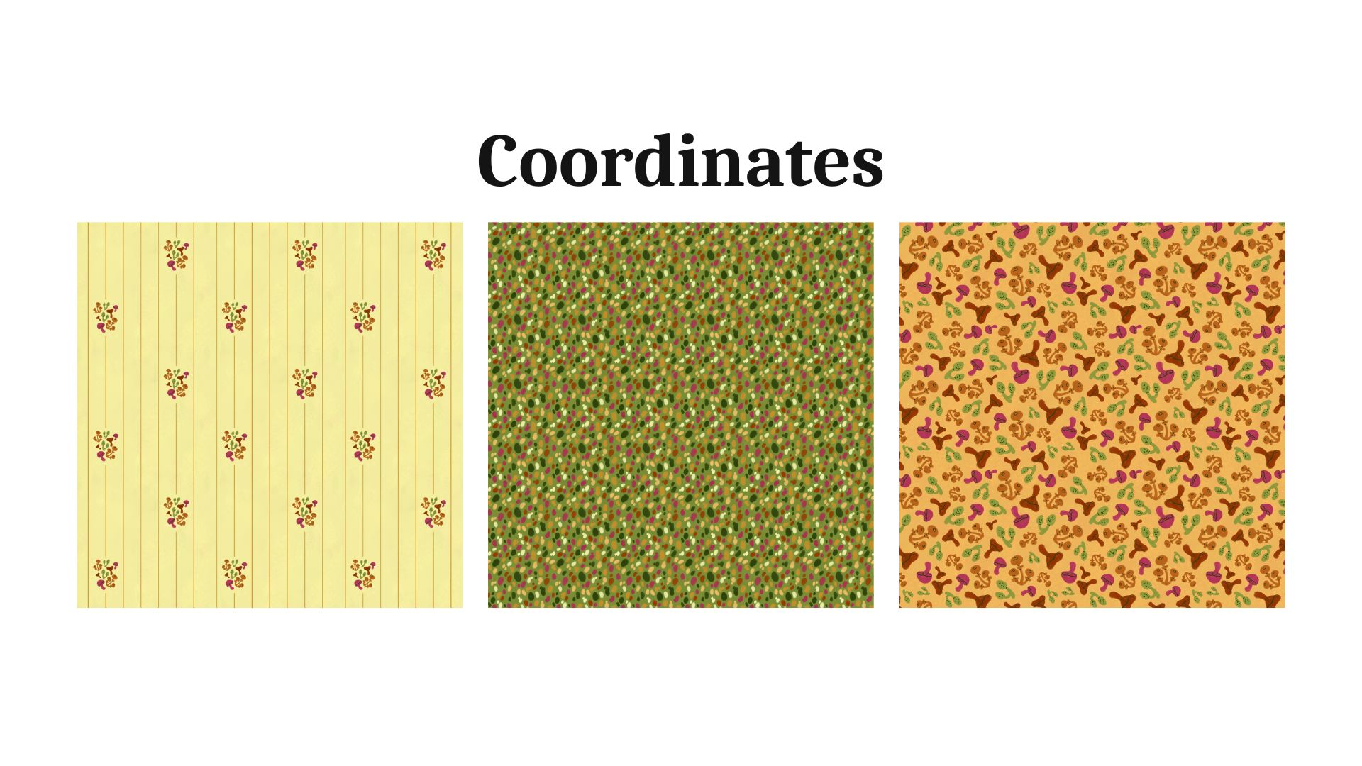 Fungal Friends Pattern