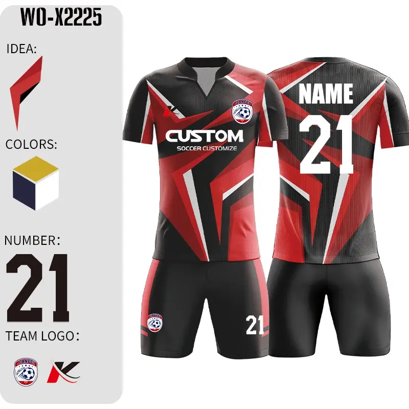 Thumbnail: Custom Football Uniform Team Soccer