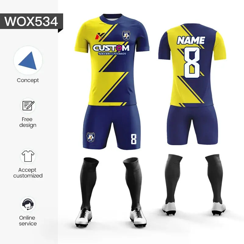 Thumbnail: Custom Football Uniform Team Soccer