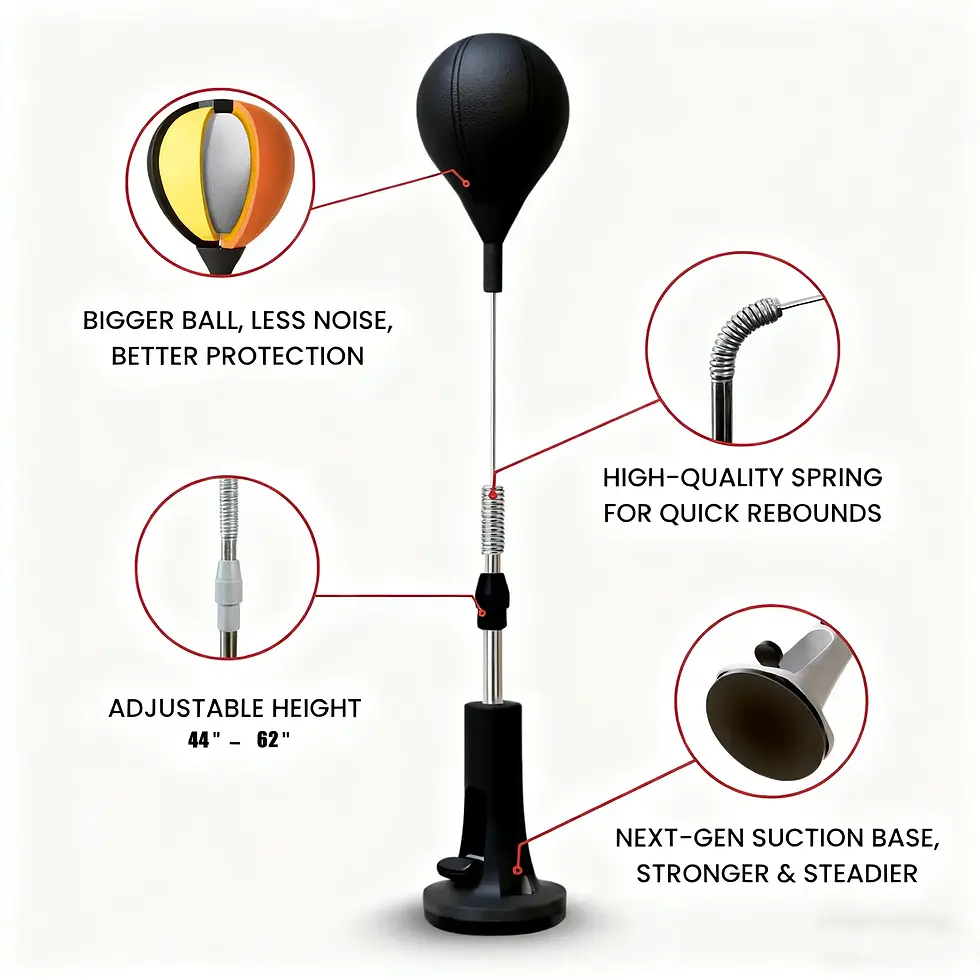 Thumbnail: Premium Punching Bag for Boxing Agility Training