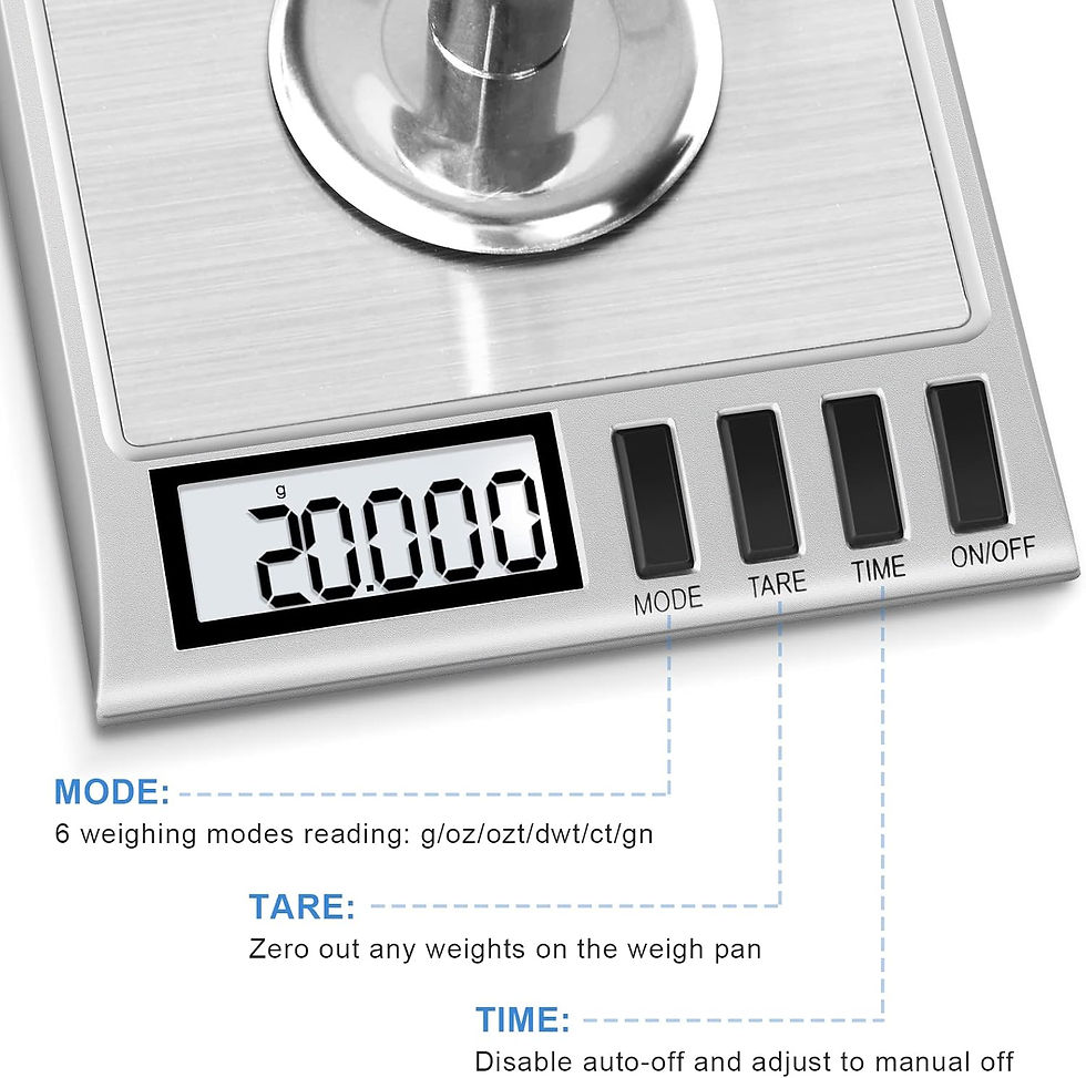 Thumbnail: Digital Milligram Scale with Calibration Weights