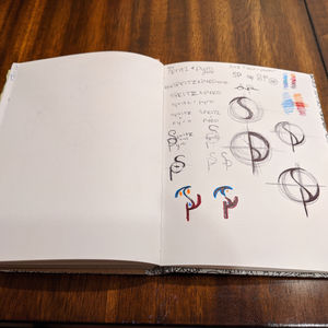 First sketches for Spritz and Pyro Logo concepts
