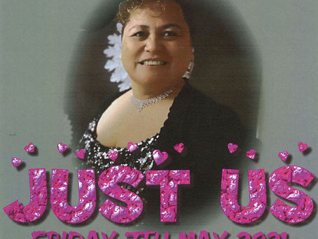 Just Us Live! Fri 7th May, 7pm