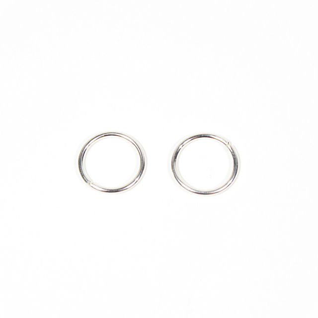 Thumbnail: Silver Threader Hoops