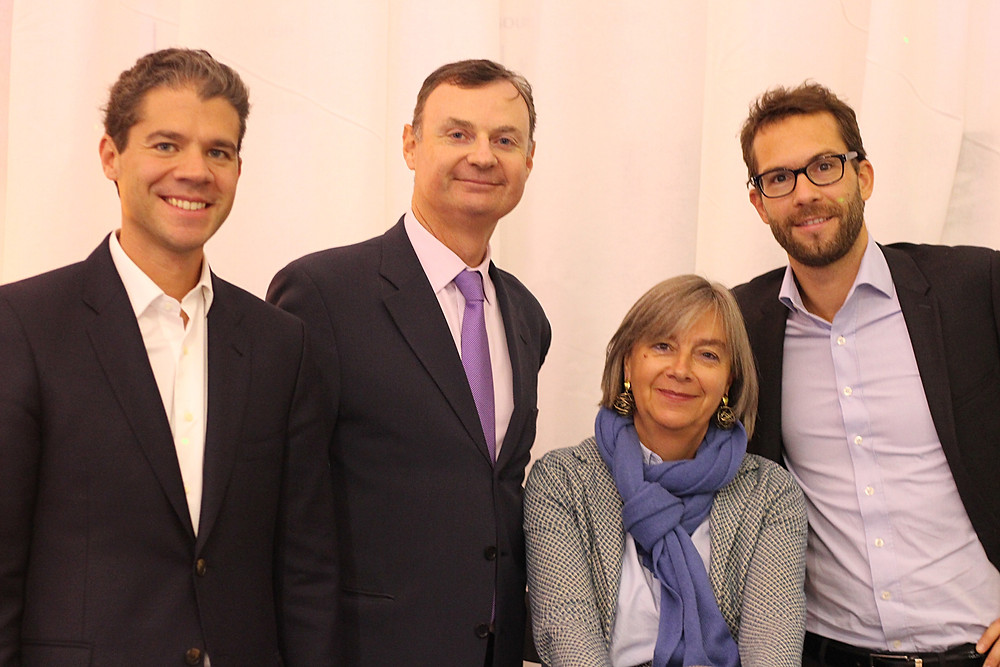 Alexandre Morel, Thibaut Massart, Florence Jouffroy et Philippe Gosset