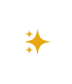 estrella dorada decorativa