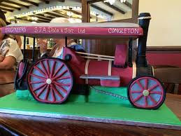 Traction Steam Engine Cake