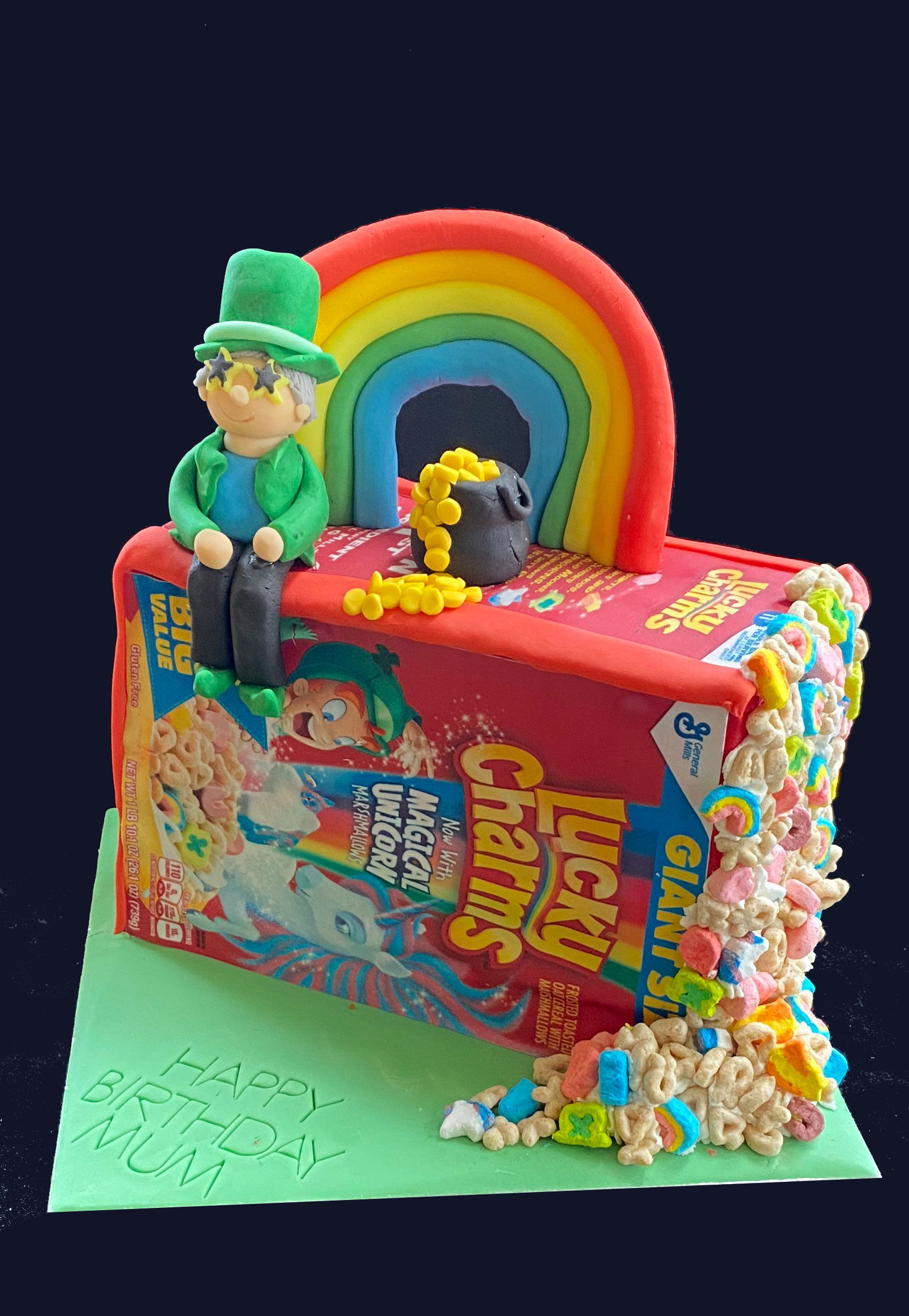 Lucky Charms Cake