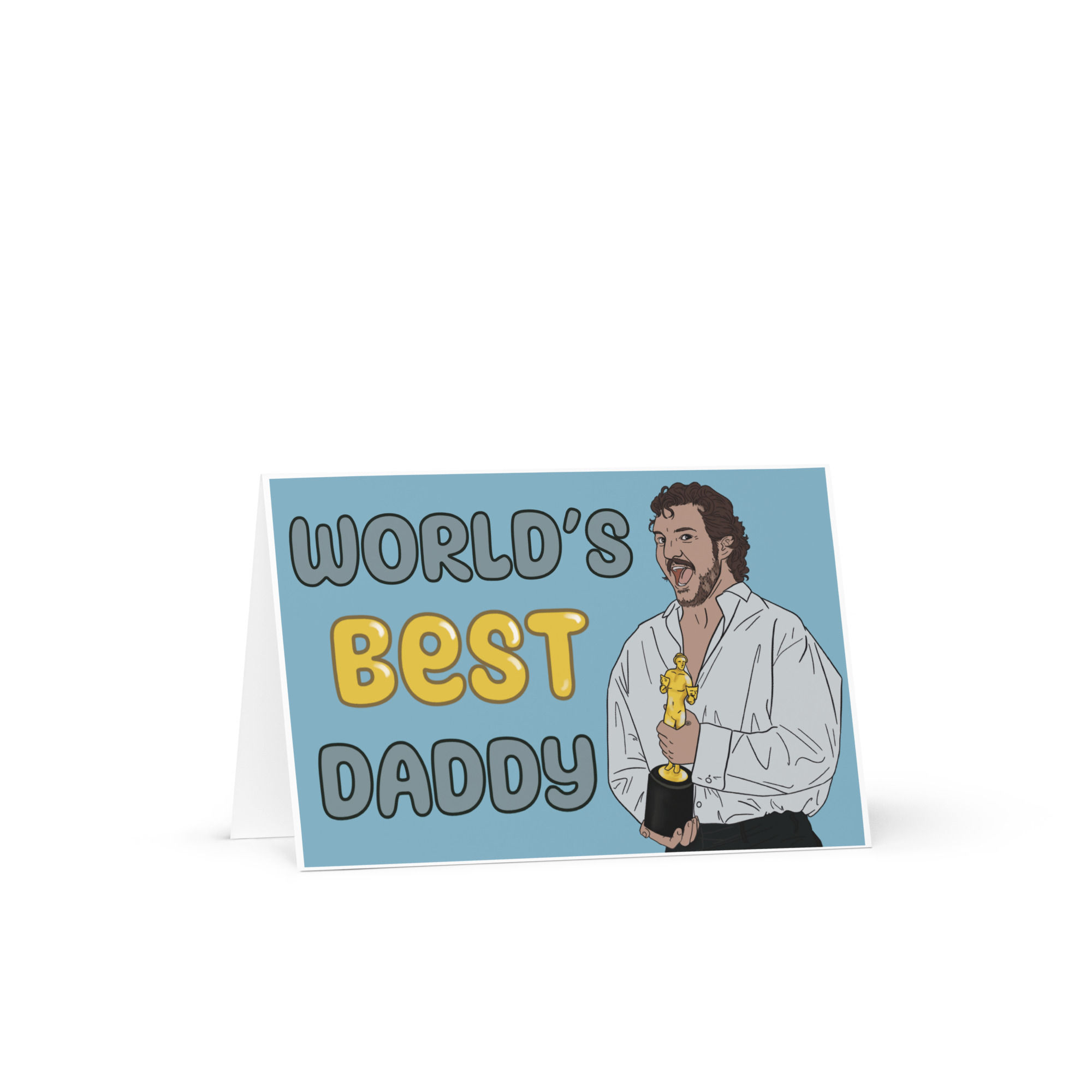 Pedro Pascal Father’s Day Card