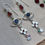 Thumbnail: EVIL EYE LONG EARRINGS