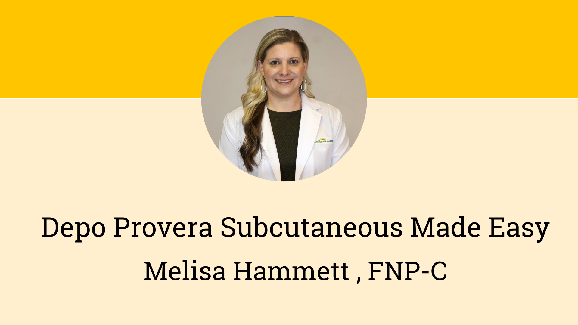 Contraception Options: The Contraception Subcutaneous Injection