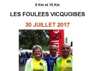 Foulées vicquoises - 30/07/17