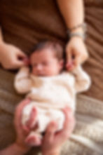 Newborn in studio photography session in Derby, CT