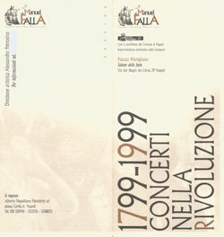 1799-1999 Concerti nella Rivoluzione