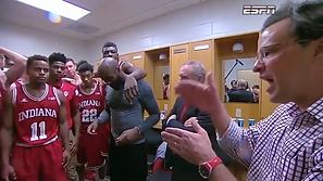 Indiana Hoosiers Wins 2016 BigTen Conference Basketball Title. Post-Game Speech by Coach T