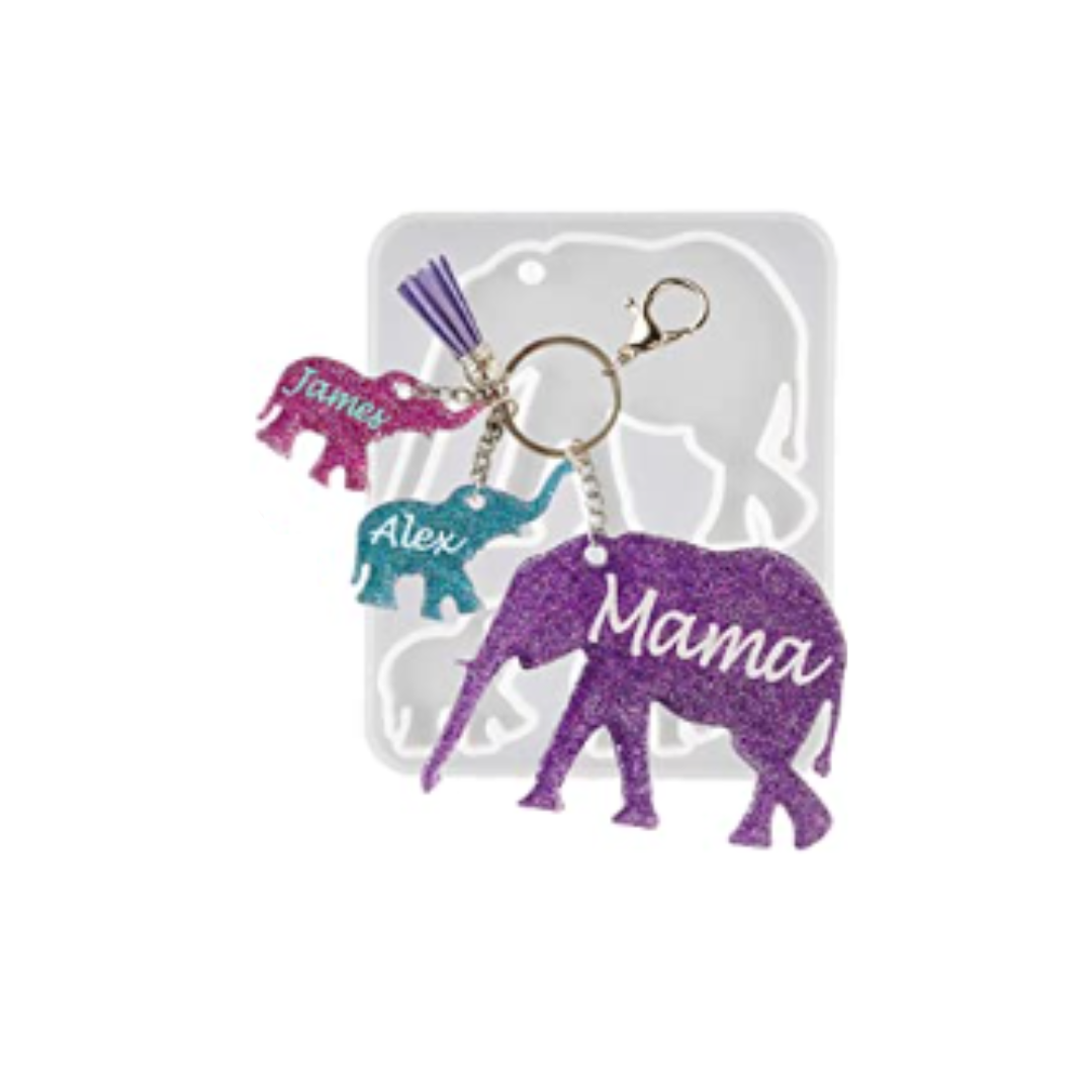 Molden silicón resina Elefante x3