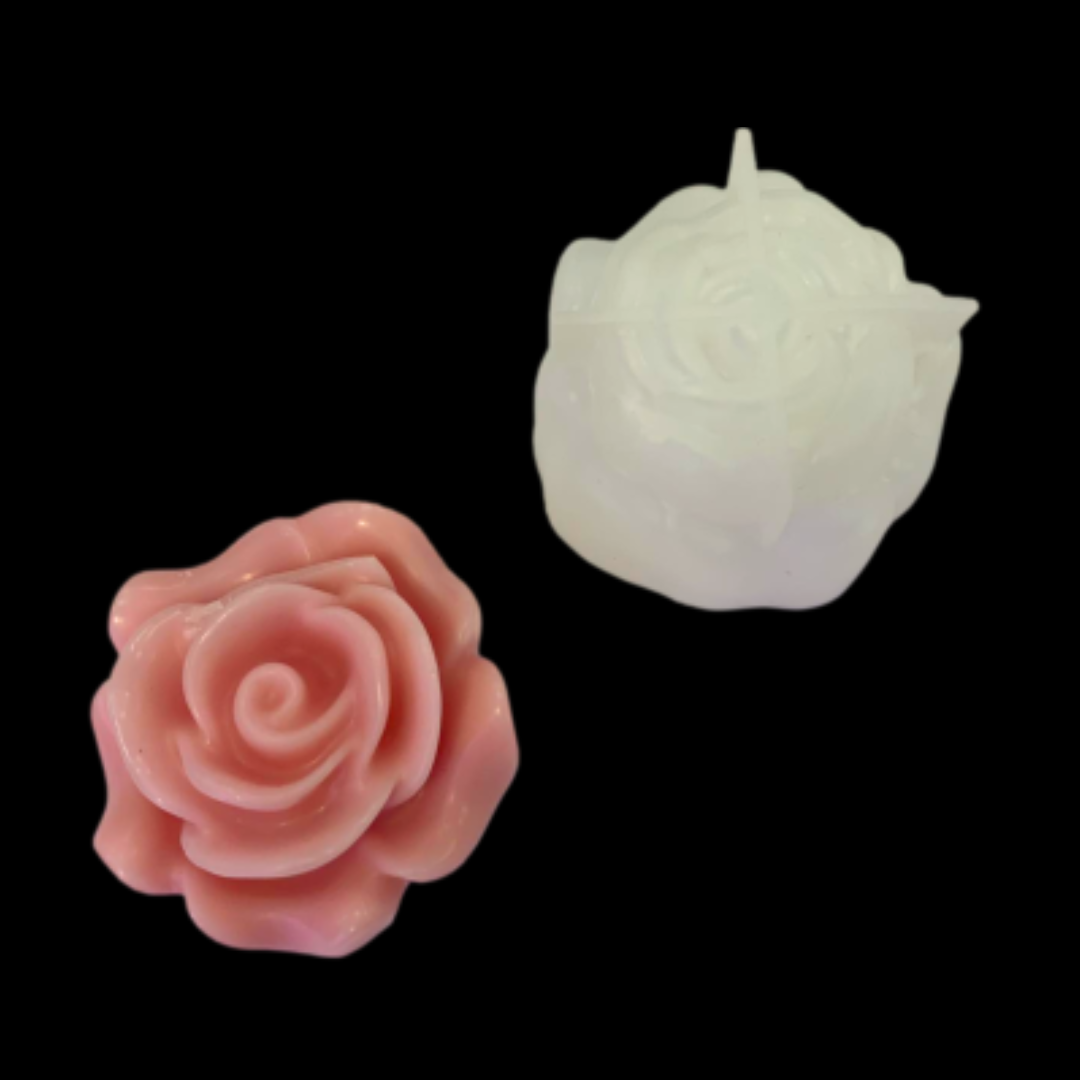Molde silicon resina rosa 3D 006