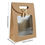 Miniatura: Funda papel kraft con visor 26.5x18.8cm
