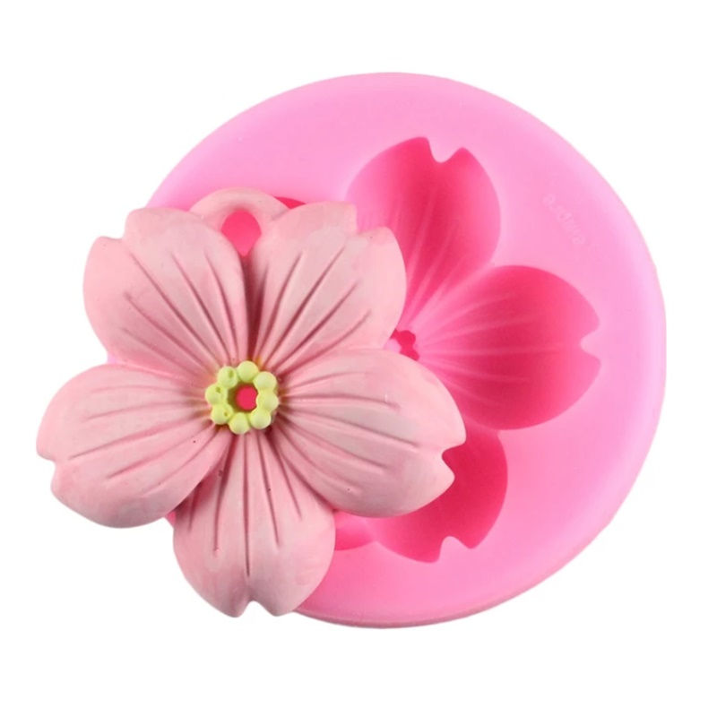 Molde silicón flor sakura