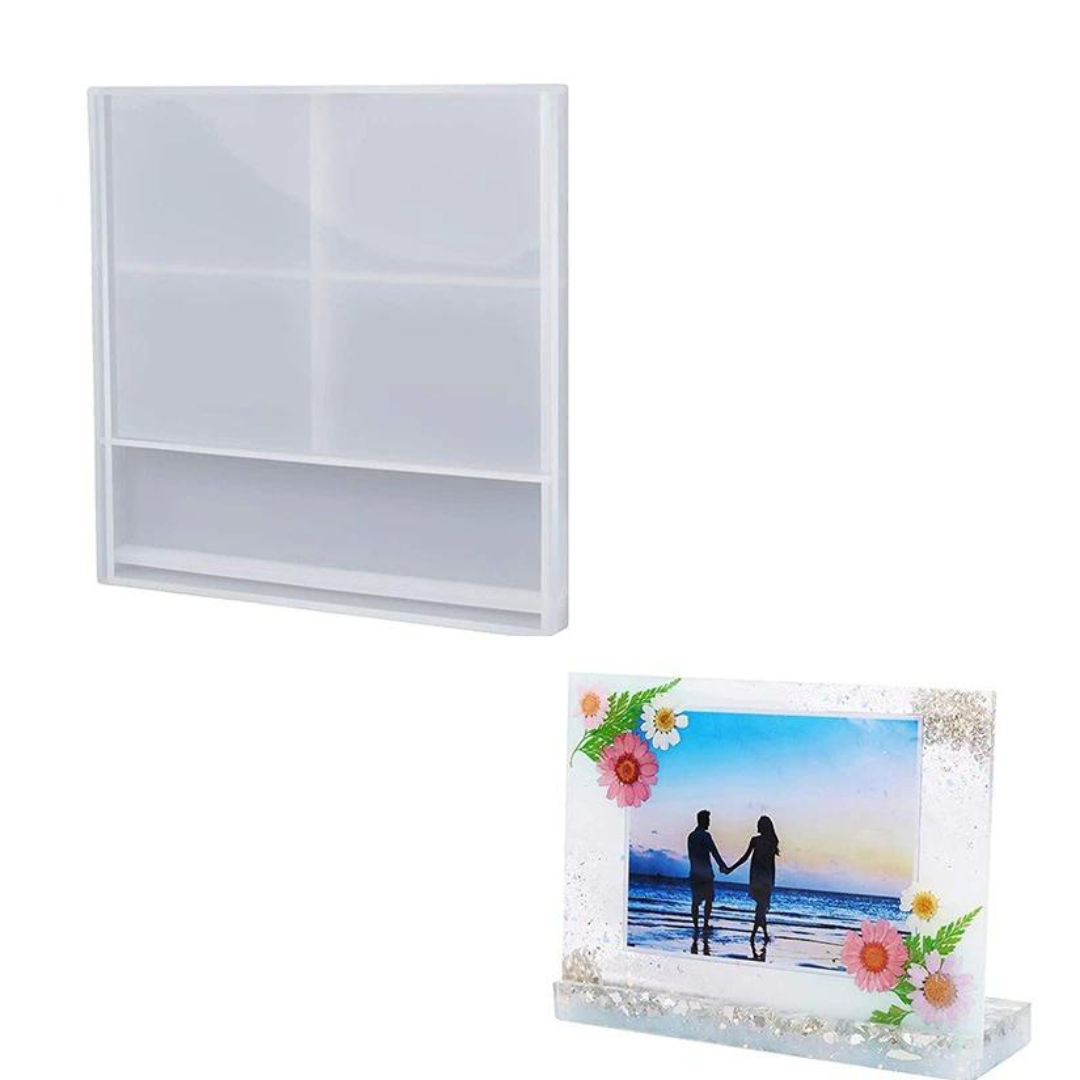 Molde silicón resina Porta retrato 18.5cmx18.5cm