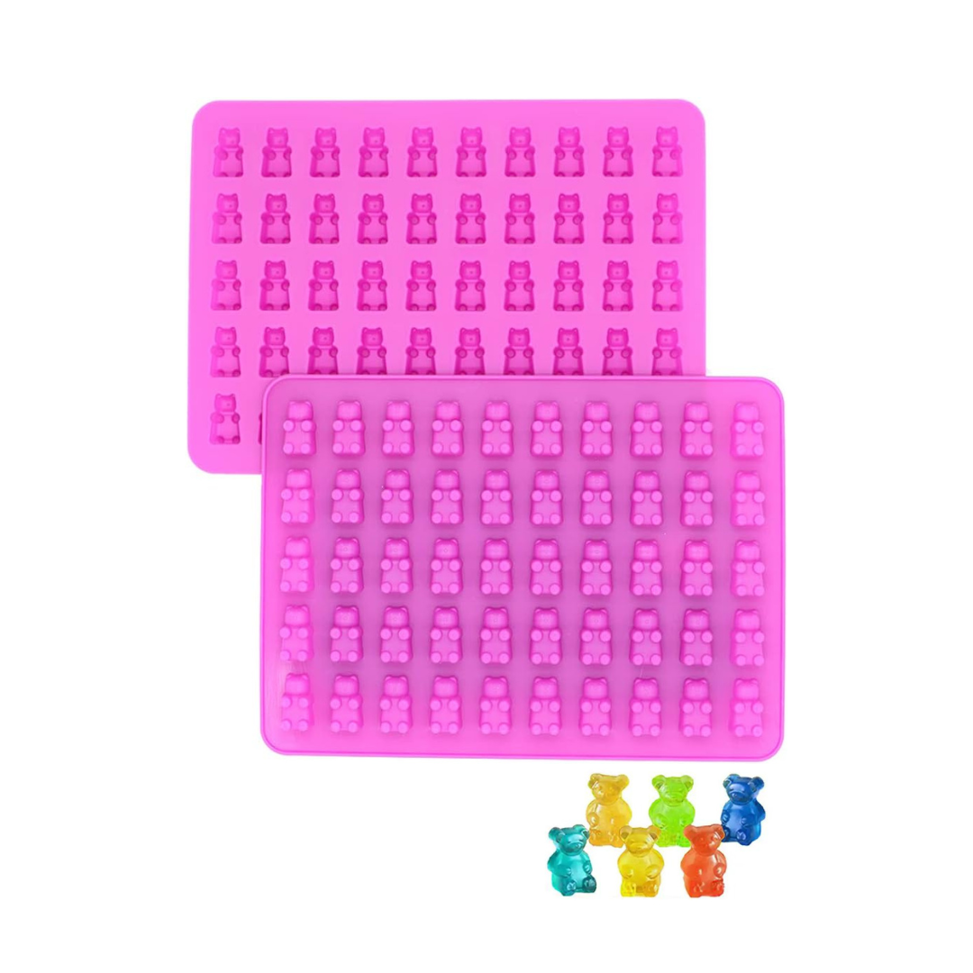 Molde silicón Mini ositos x50