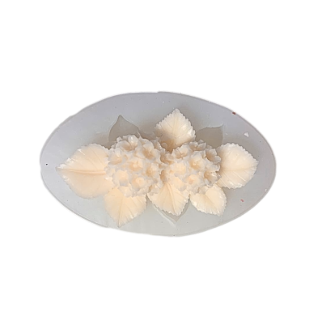 Molde silicon flor 6 hojas