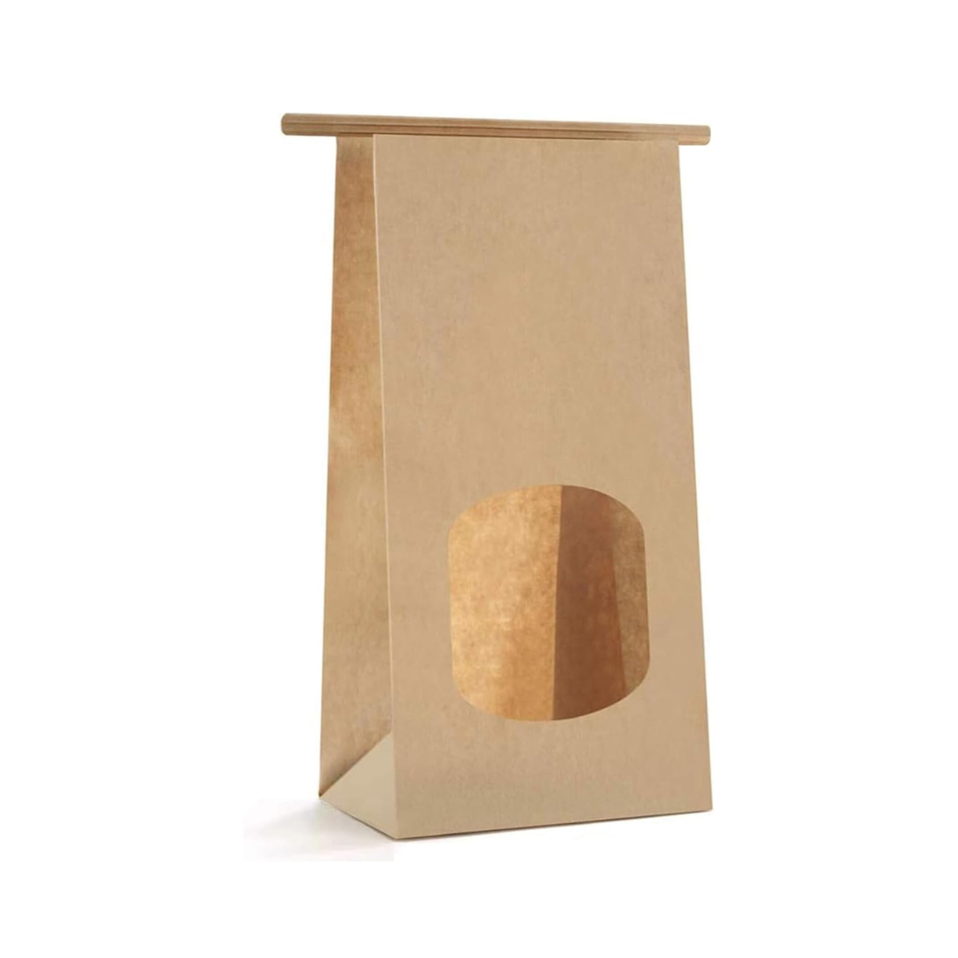 funda papel con visor 24.2x12cm