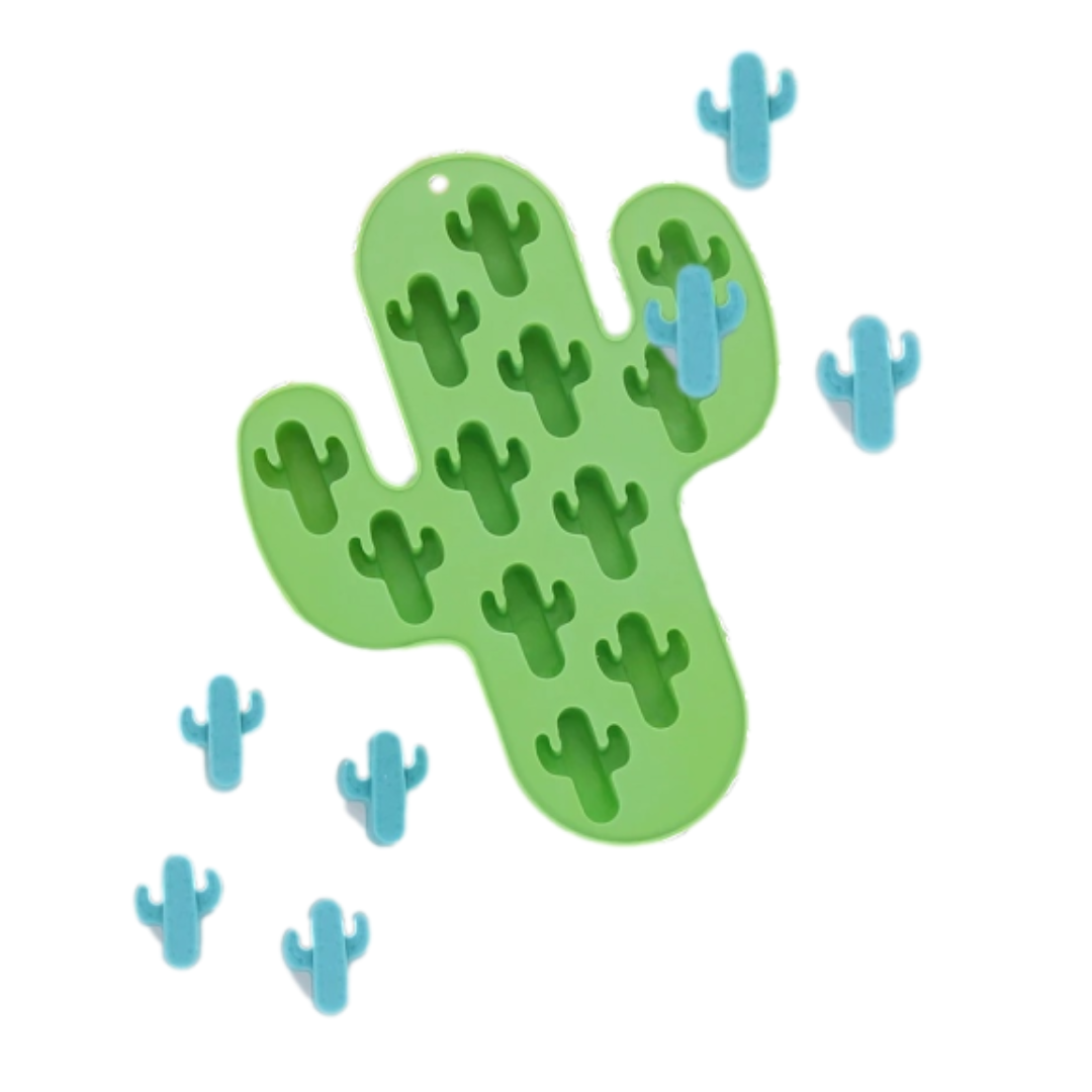 Molde silicón Cactus x12