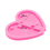 Miniatura: Molde silicon corazón pareja x2