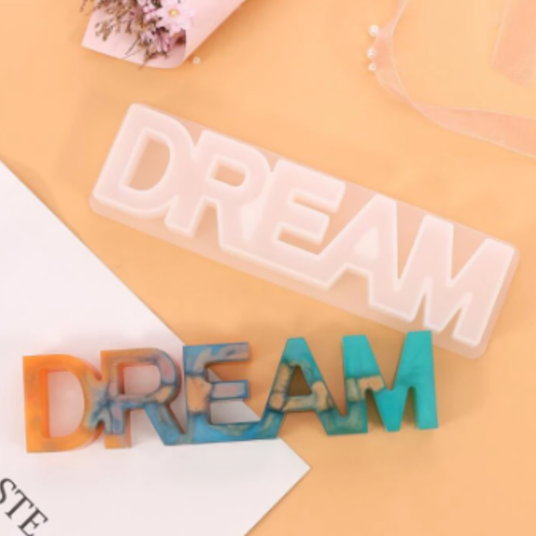 Molde silicón resina Dream