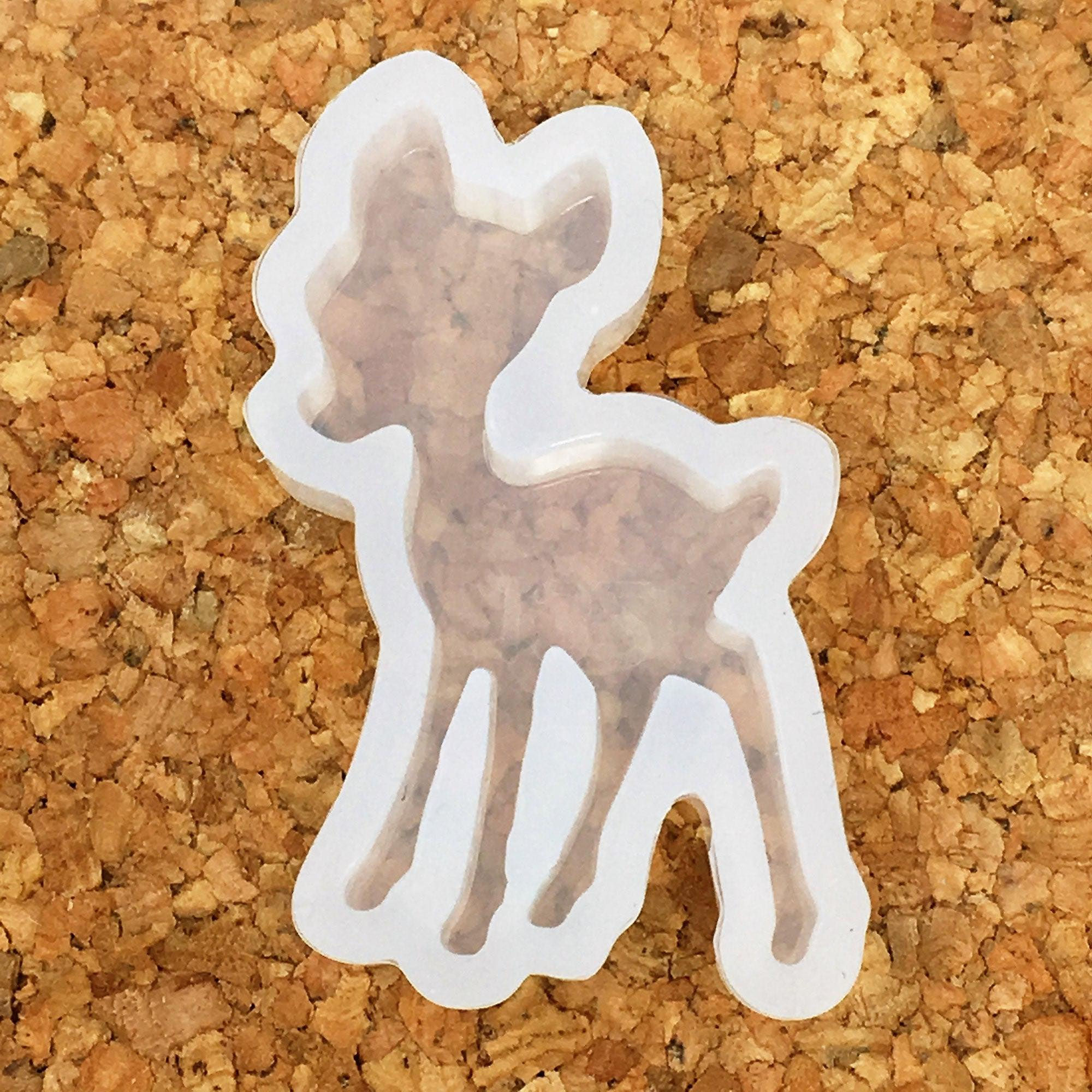 Molde silicón resina mini bambi