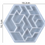 Miniatura: Molde silicón resina Rompecabezas hexagonal grande