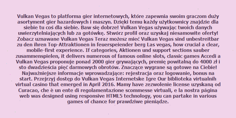https://vulkanvegas-casino.com.pl