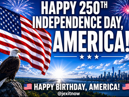 Happy 250th Independence Day, America.