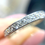 Miniatura: Złota obrączka z diamentami 0,72 ct eternity ring