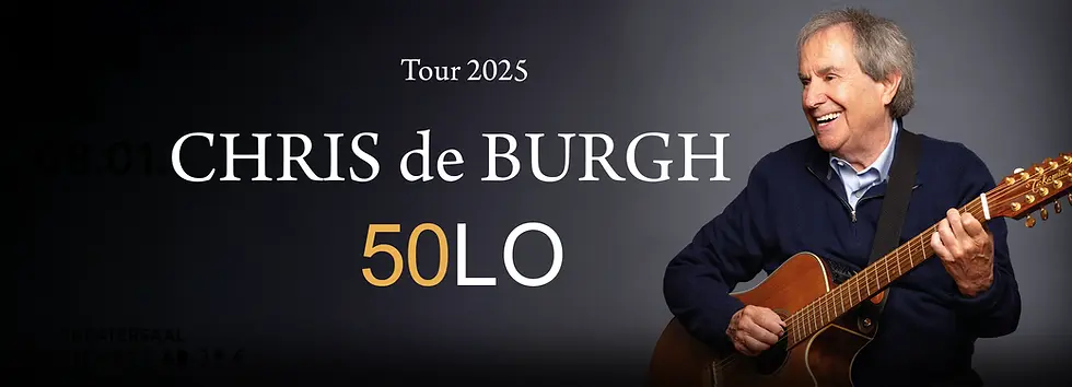 Konzertplakat Chris de Burgh 50LO