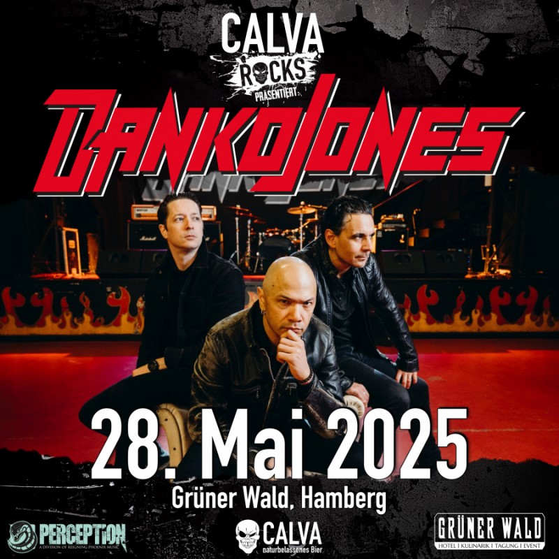 CALVA Rocks präsentiert: DANKO JONES – Exklusives Fan-Event in Hamberg!
