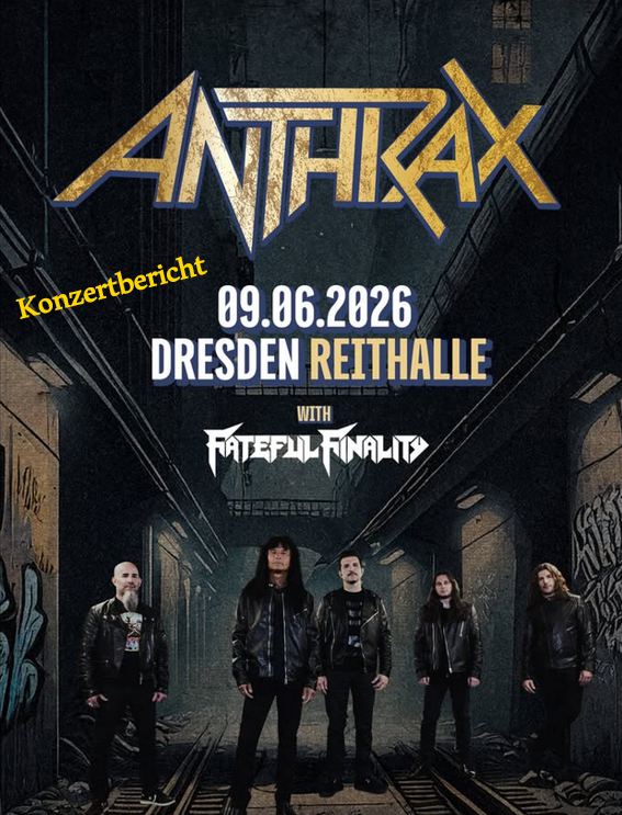 Anthrax live in Dresden: Im Glutofen des Thrash Metal