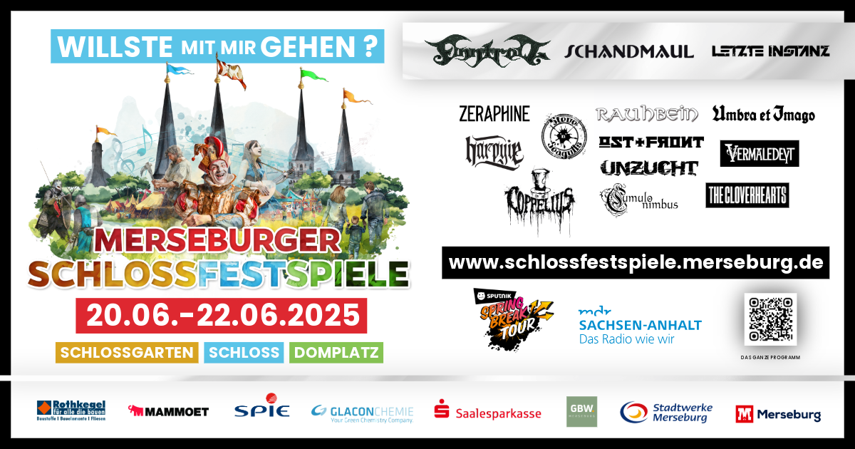 Merseburger Schlossfestspiele - „Zwischen Riesenrad und Rockbühne – ein Gespräch mit Martin Wolter“